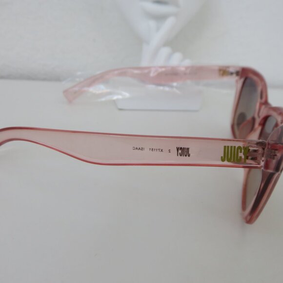 (#102) Juicy Couture Transparent Pink Sunglasses main image 6